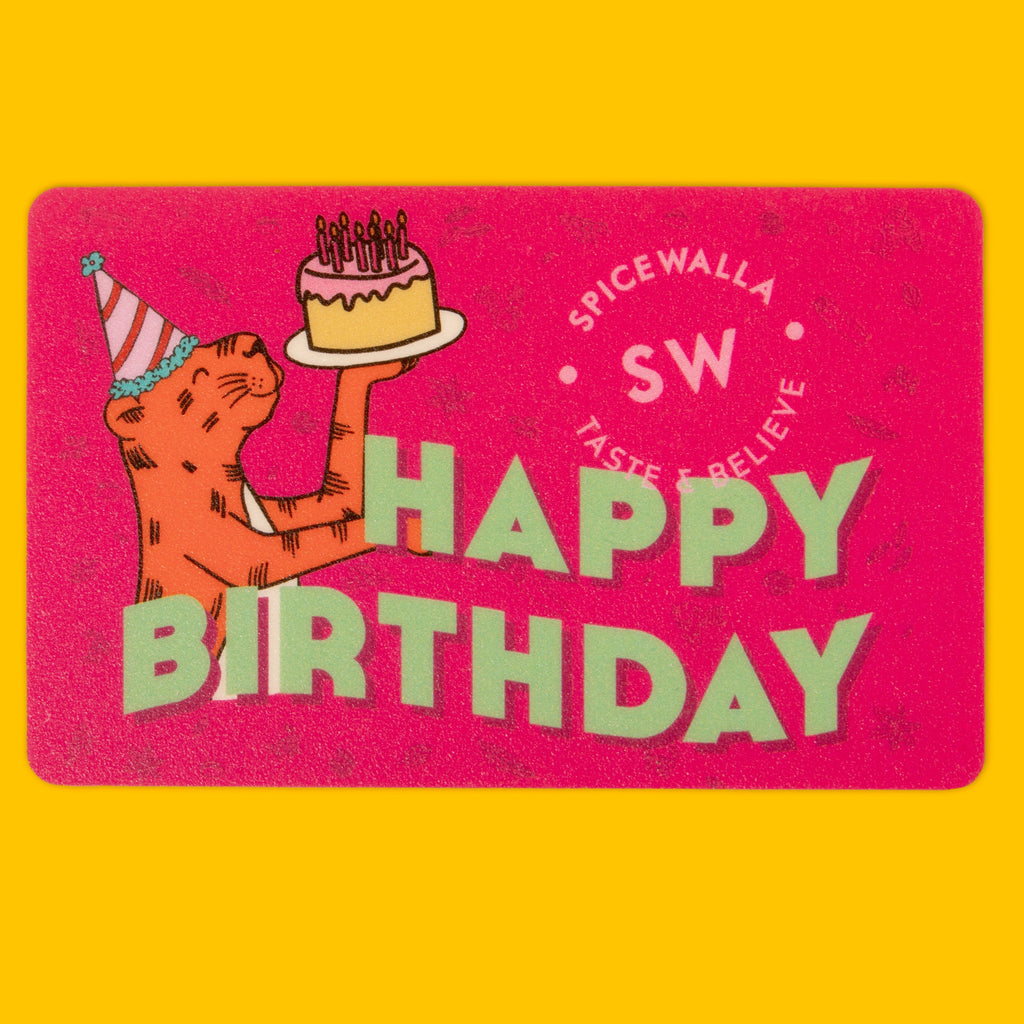 Happy Birthday Gift Card - Physical X7