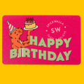 Happy Birthday Gift Card - Physical X7