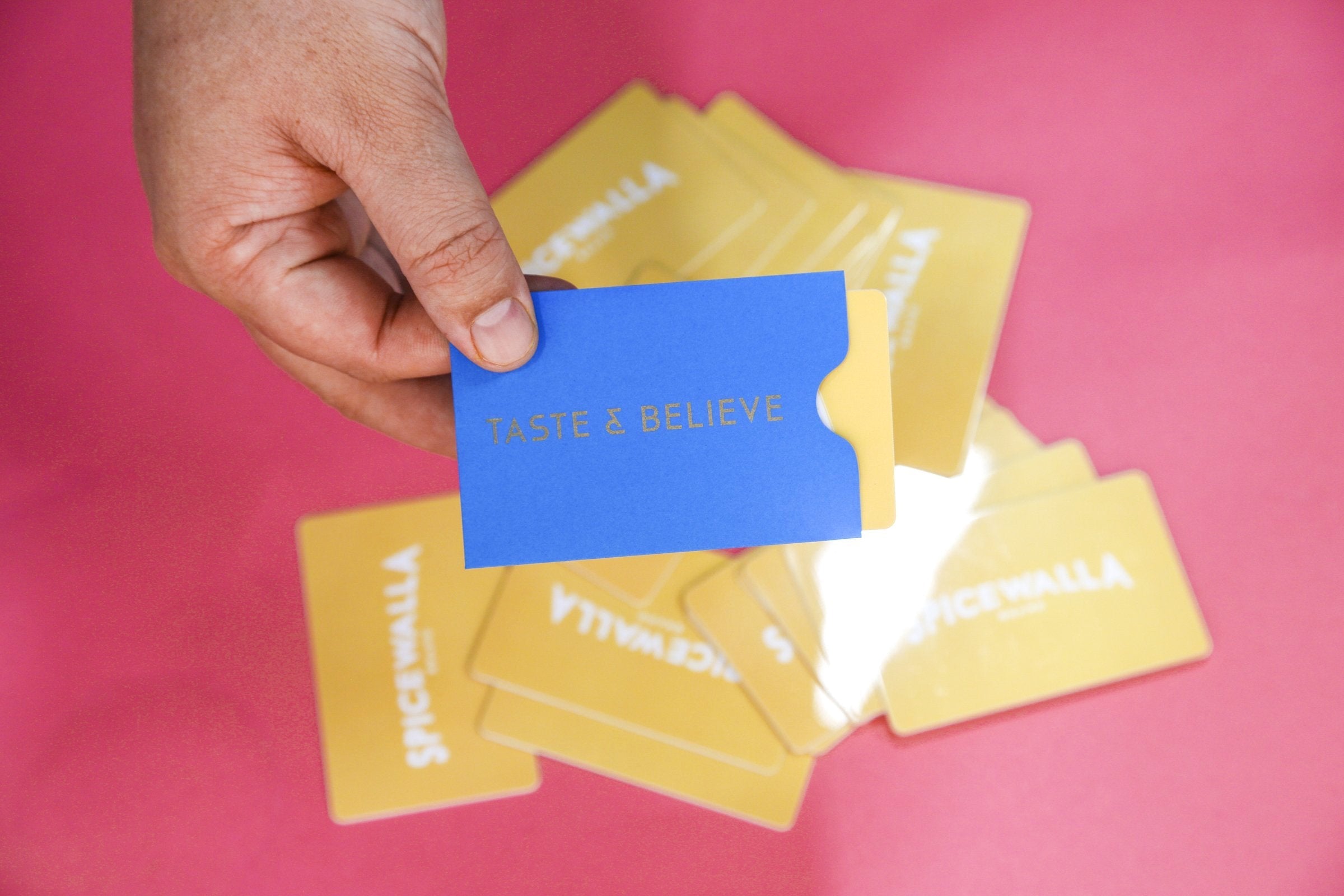 Yellow Spicewalla Gift Card - Physical N7